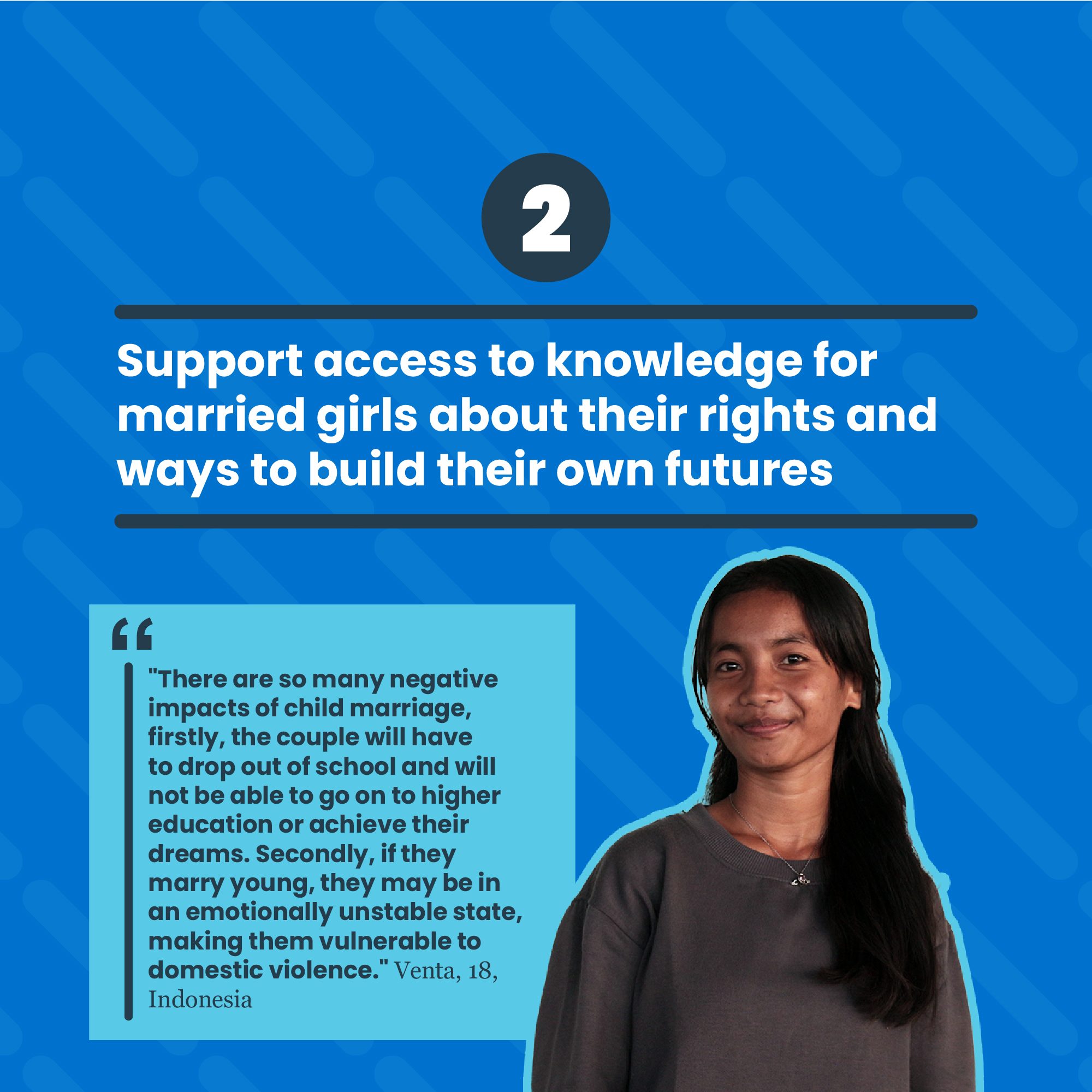 Images - five Recommendations to end child marriage